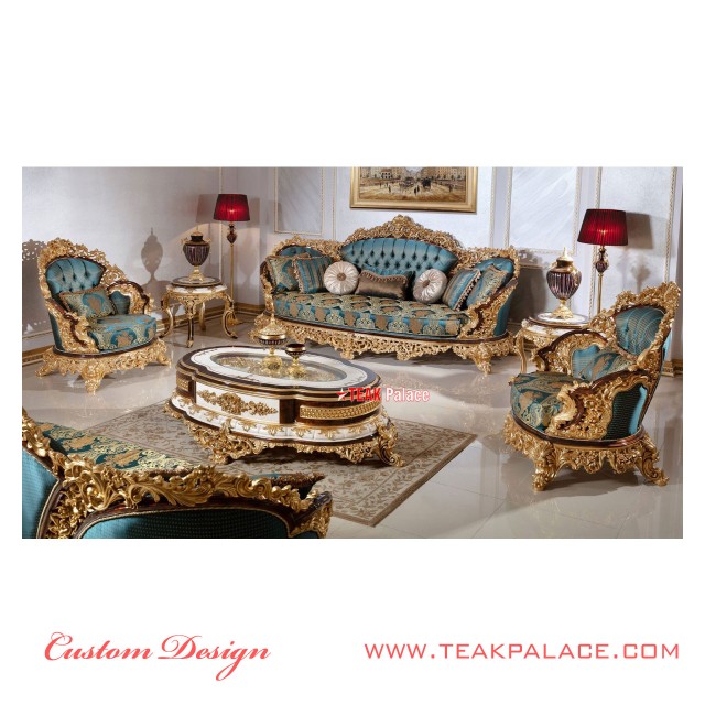 Sofa Ukir Warna Gold Mewah Seri Armani | Mebel Ukir Jepara Sofa Ukir Warna Gold Mewah Seri Armani | Mebel Ukir Jepara