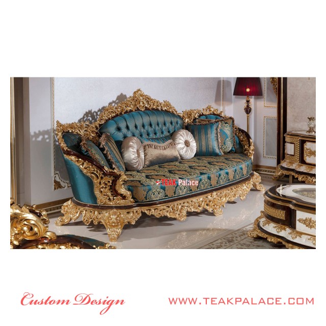Sofa Ukir Warna Gold Mewah Seri Armani | Mebel Ukir Jepara Sofa Ukir Warna Gold Mewah Seri Armani | Mebel Ukir Jepara