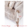 Sofa Ukir Mewah Duco Ivory Emas Silver Sofa Ukir Mewah Duco Ivory Emas Silver