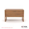 Meja Kantor 1/2 Biro Minimalis Modern Kayu Jati Seri Omoda Meja Kantor 1/2 Biro Minimalis Modern Kayu Jati Seri Omoda