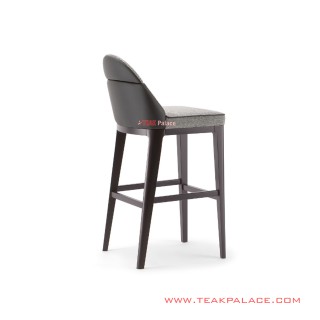 Andri Caffe Chair Jati Minimalis Black Walnut
