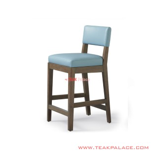 Kursi Stool Kayu Jati minimalis Seri Mona Kursi Stool Kayu Jati minimalis Seri Mona
