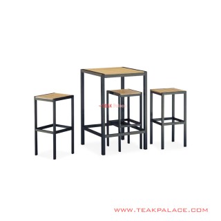 Set Meja Bar Uganda Jati Besi Minimalis Set Meja Bar Uganda Jati Besi Minimalis