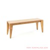 Bangku Taman Minimalis Golden Teak Kajana
