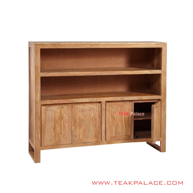 Buffet Ruang Makan Kayu Jati Natural Seri Cirebon