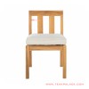 Kursi Makan With Cushion Minimalis Natural Seri Sumenep