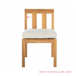 Kursi Makan With Cushion Minimalis Natural Seri Sumenep