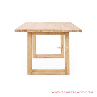Meja Makan White Wash Minimalis Seri Melani Meja Makan White Wash Minimalis Seri Melani