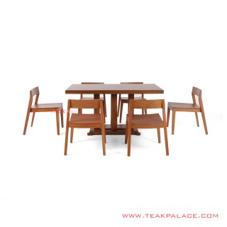 Set Meja Makan 6 Kursi Zagato Minimalis Set Meja Makan 6 Kursi Zagato Minimalis