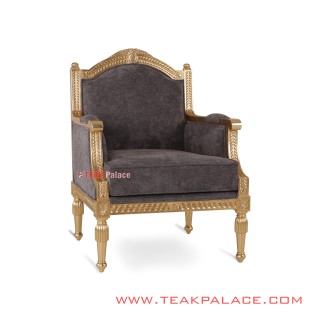 Kursi Sofa Armchair Jati Emas Rivoli Dolphin Seri Nanda Kursi Sofa Armchair Jati Emas Rivoli Dolphin Seri Nanda