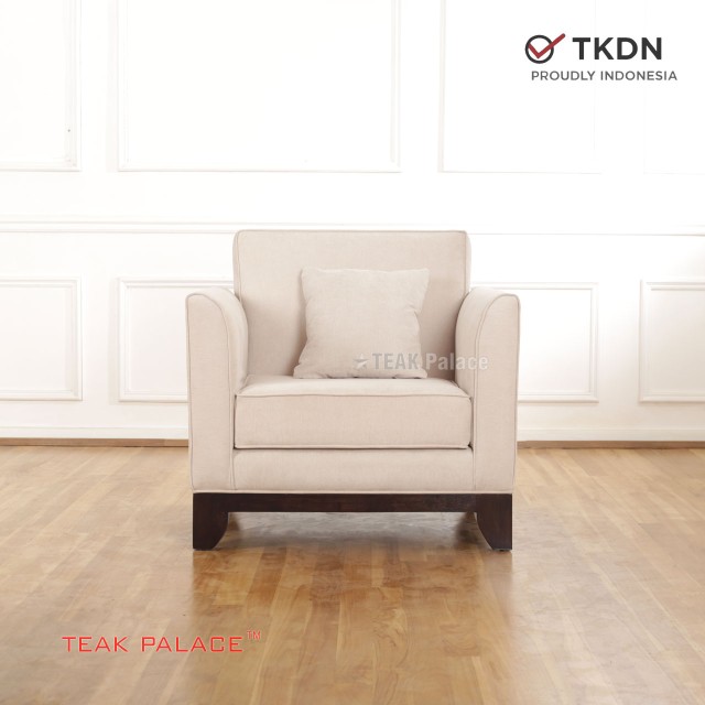 Sofa Krem Gisela Single