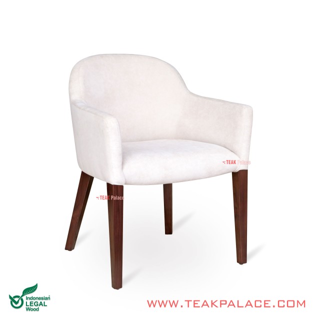 Kursi Minimalis Armchair Kayu Jati Modern Seri Gossip Kursi Minimalis Armchair Kayu Jati Modern Seri Gossip