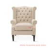 Kursi Sofa Chiko Minimalis Jati Cream Kursi Sofa Chiko Minimalis Jati Cream