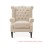 Kursi Sofa Chiko Minimalis Jati Cream