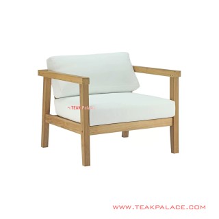 Kursi Tamu Minimalis Seoul Modern Natural White