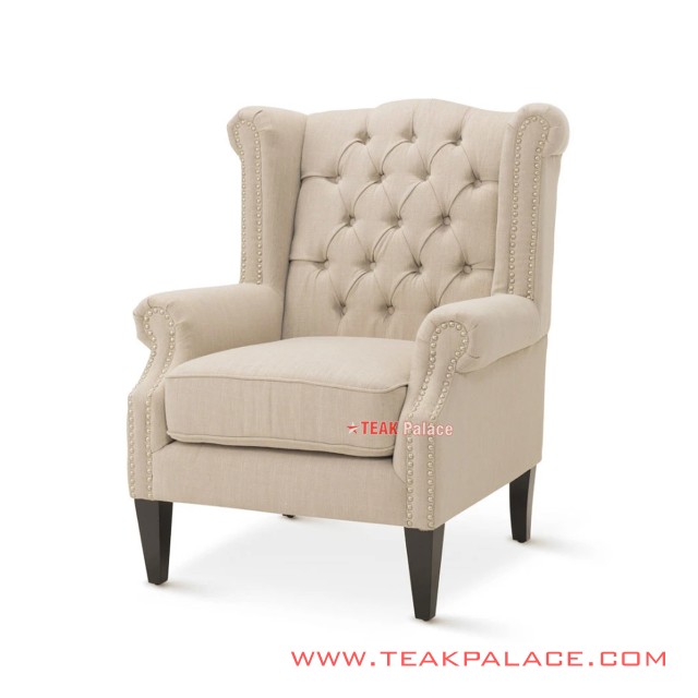 Kursi Sofa Chiko Minimalis Jati Cream Kursi Sofa Chiko Minimalis Jati Cream