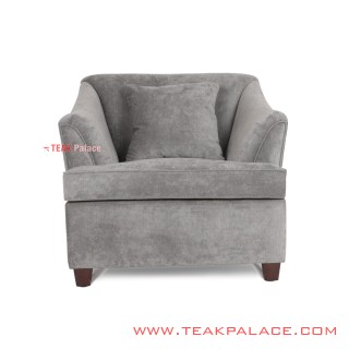 Sofa Minimalis Abu-abu Seri Musi single seater Sofa Minimalis Abu-abu Seri Musi single seater