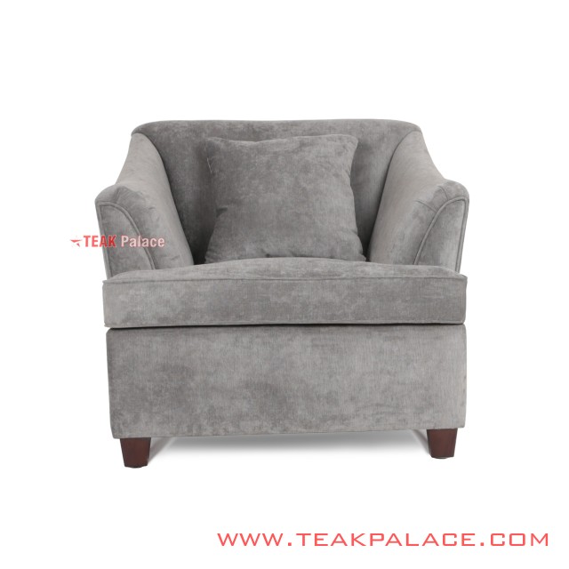 Sofa Minimalis Abu-abu Seri Musi single seater Sofa Minimalis Abu-abu Seri Musi single seater