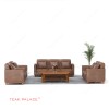 Sofa Kulit Coklat 3211 Benson TKDN Sofa Kulit Coklat 3211 Benson TKDN