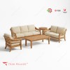 Sofa Ruang Tamu Elegan Minimalis Seri Benoa 321 - Kayu Jati Solid Sofa Ruang Tamu Elegan Minimalis Seri Benoa 321 - Kayu Jati Solid