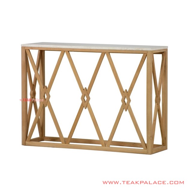Meja Konsol Modern Marmer Minimalis Seri Kushan Natural Meja Konsol Modern Marmer Minimalis Seri Kushan Natural