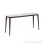 Meja Konsol Marmer Selvia Black Walnut Minimalis