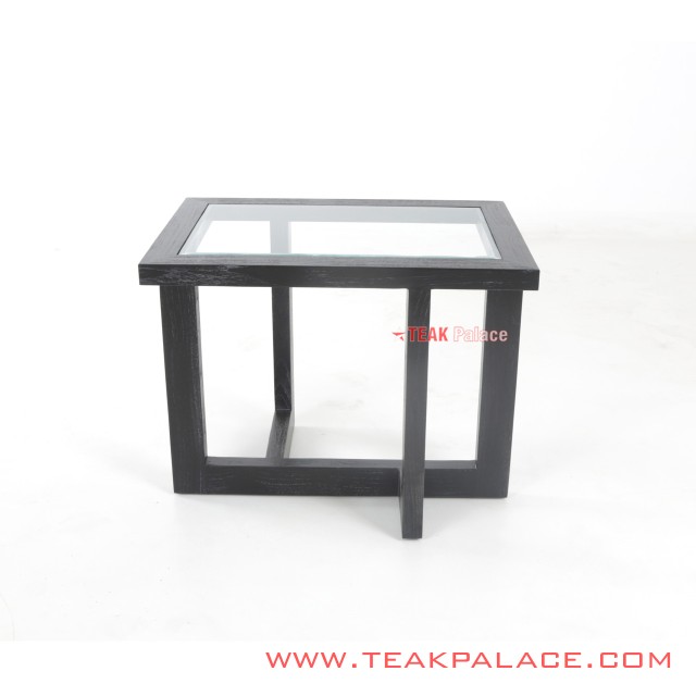 Meja Sudut Minimalis Top Kaca Oregon Meja Sudut Minimalis Top Kaca Oregon