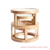 Meja Ariyo Set Minimalis Natural Meja Ariyo Set Minimalis Natural