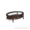 Meja Tamu Oval Jati Minimalis seri Elegant Meja Tamu Oval Jati Minimalis seri Elegant