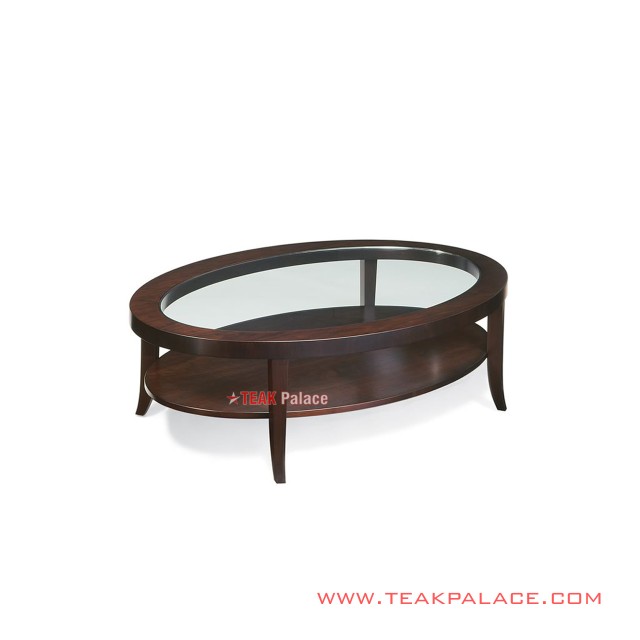 Meja Tamu Oval Jati Minimalis seri Elegant Meja Tamu Oval Jati Minimalis seri Elegant