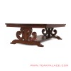 Meja Kayu Jati Minimalis Black Walnut Wilson Meja Kayu Jati Minimalis Black Walnut Wilson