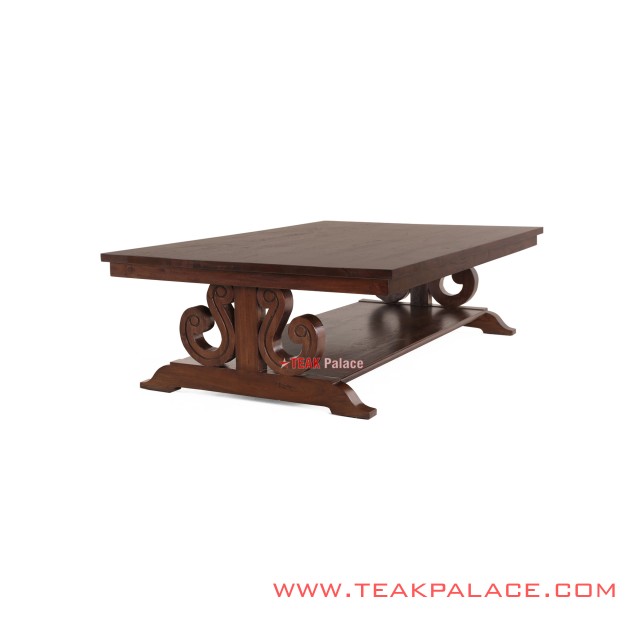 Meja Kayu Jati Minimalis Black Walnut Wilson Meja Kayu Jati Minimalis Black Walnut Wilson