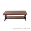 Meja Kayu Jati Minimalis Black Walnut Wilson Meja Kayu Jati Minimalis Black Walnut Wilson