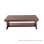 Meja Kayu Jati Minimalis Black Walnut Wilson