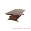 Meja Kayu Jati Minimalis Black Walnut Wilson Meja Kayu Jati Minimalis Black Walnut Wilson