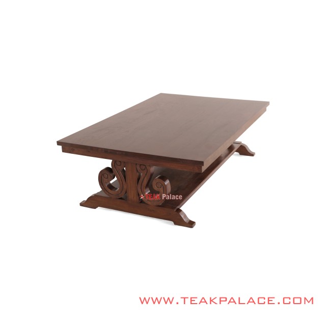 Meja Kayu Jati Minimalis Black Walnut Wilson Meja Kayu Jati Minimalis Black Walnut Wilson