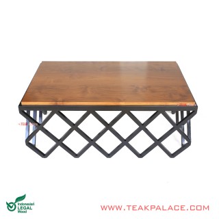 Meja Tamu Modern Minimalis Kayu Jati Seri Alvaro Meja Tamu Modern Minimalis Kayu Jati Seri Alvaro