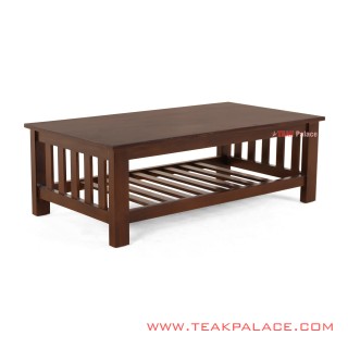 Meja Tamu Minimalis Black Walnut Seri Bali