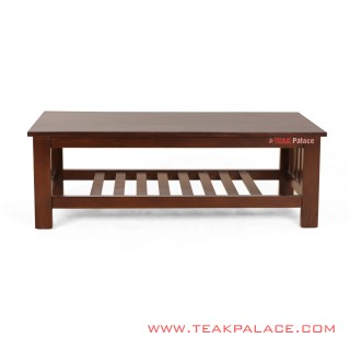 Meja Tamu Minimalis Black Walnut Seri Bali