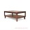 Meja Tamu Modern Minimalis Jati Black Walnut Seri Gabriel