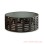 Meja Tamu Minimalis Bundar Matteo Black Walnut