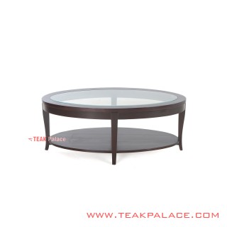 Meja Tamu Oval Jati Minimalis seri Elegant Meja Tamu Oval Jati Minimalis seri Elegant