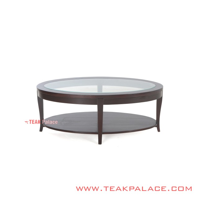 Meja Tamu Oval Jati Minimalis seri Elegant Meja Tamu Oval Jati Minimalis seri Elegant