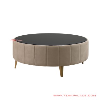 Meja Mewah Modern Oselo Jati Minimalis Bundar Meja Mewah Modern Oselo Jati Minimalis Bundar