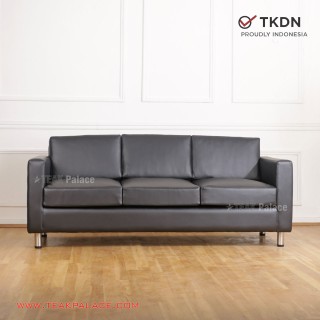 Sofa Milan 3 Dudukan Oscar Hitam TKDN Sofa Milan 3 Dudukan Oscar Hitam TKDN