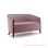 Sofa 2 Dudukan Ruang Kecil Seri Borara Pink