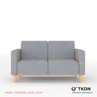 Sofa 2 Dudukan Minimalis Modern TKDN Seri ION Abu Sofa 2 Dudukan Minimalis Modern TKDN Seri ION Abu