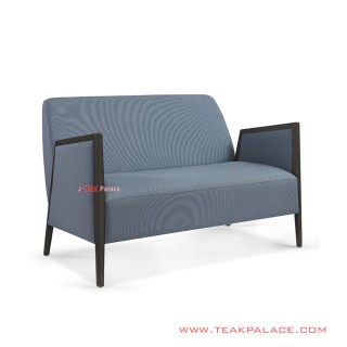 Sofa Mewah Emas 2 Dudukan Cameo Minimalis