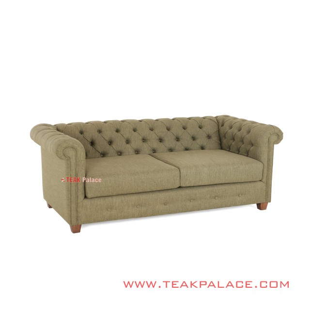 Sofa Chesterfield Green Minimalis Jati Sofa Chesterfield Green Minimalis Jati
