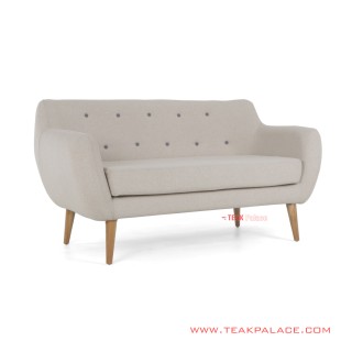 Sofa Vintage Minimalis 2 Dudukan Retro Seri Dina 